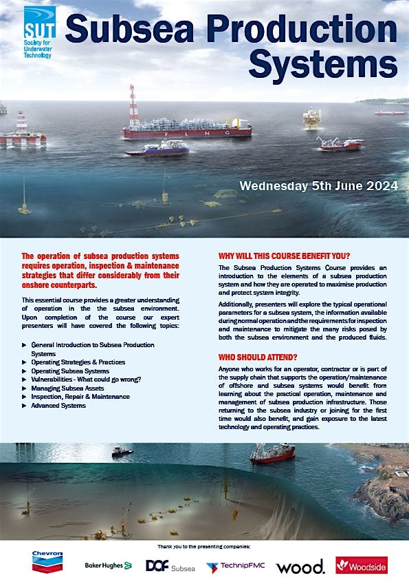 Subsea Production Systems Course