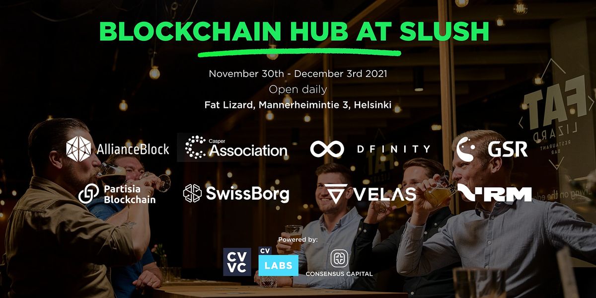 Blockchain Hub at Slush!