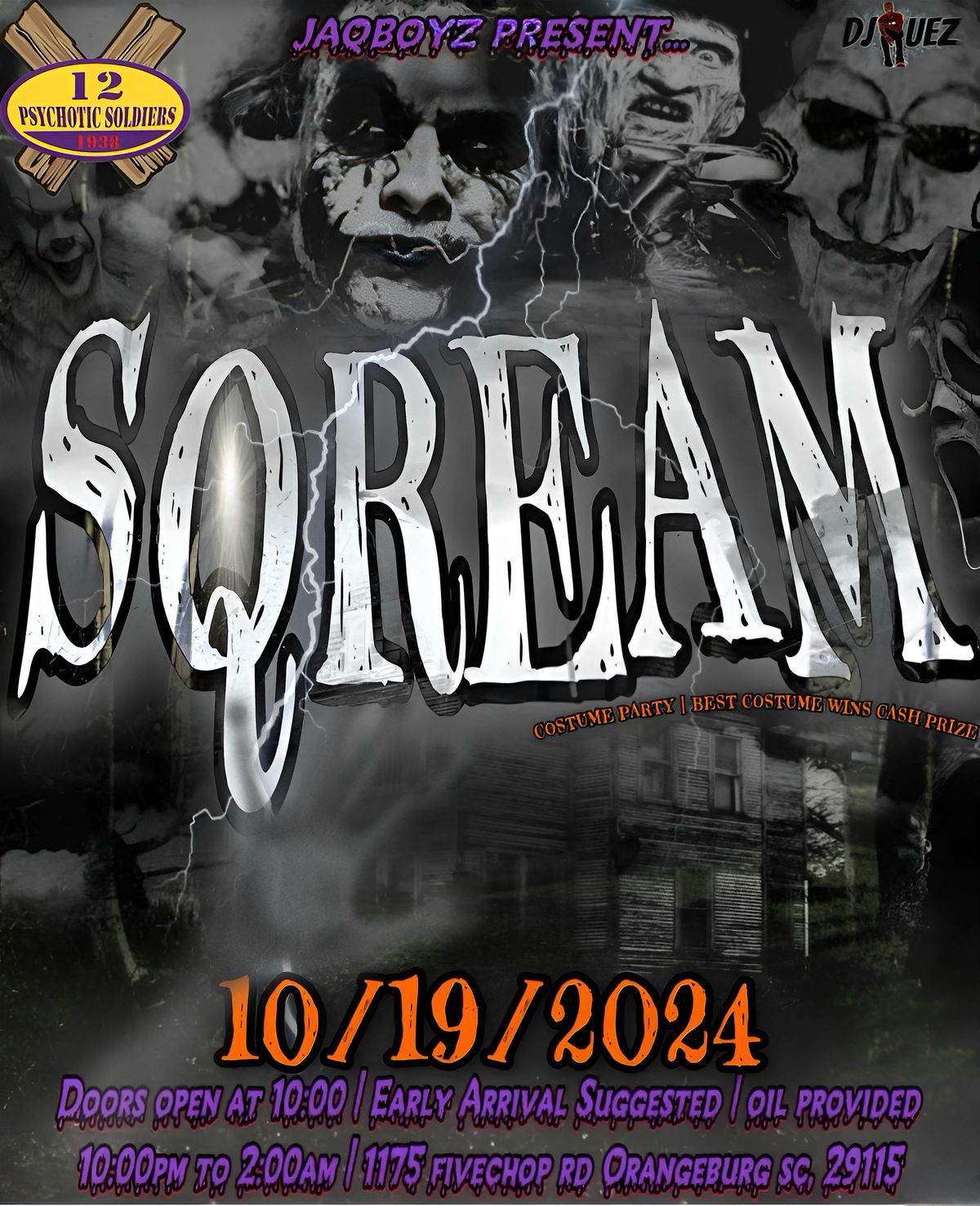 JAQBOYZ Present: SQREAM