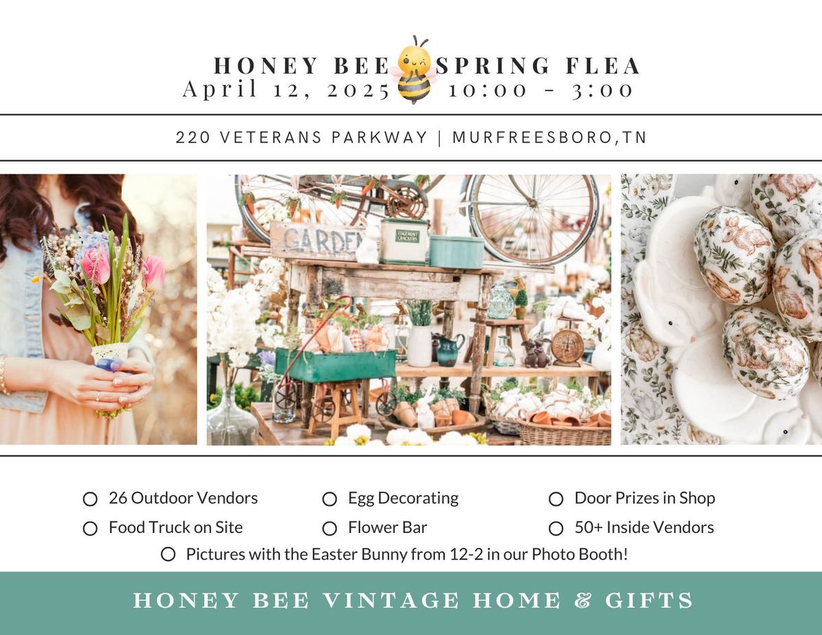 HONEY BEE SPRING FLEA