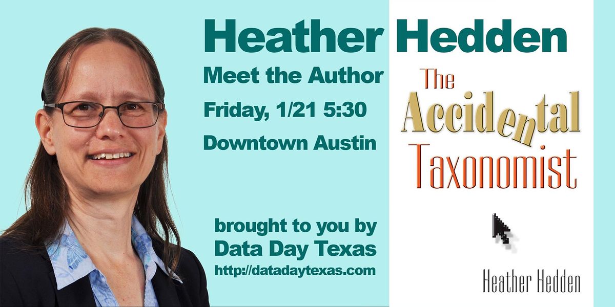 Meet and Greet with Taxonomist Heather Hedden