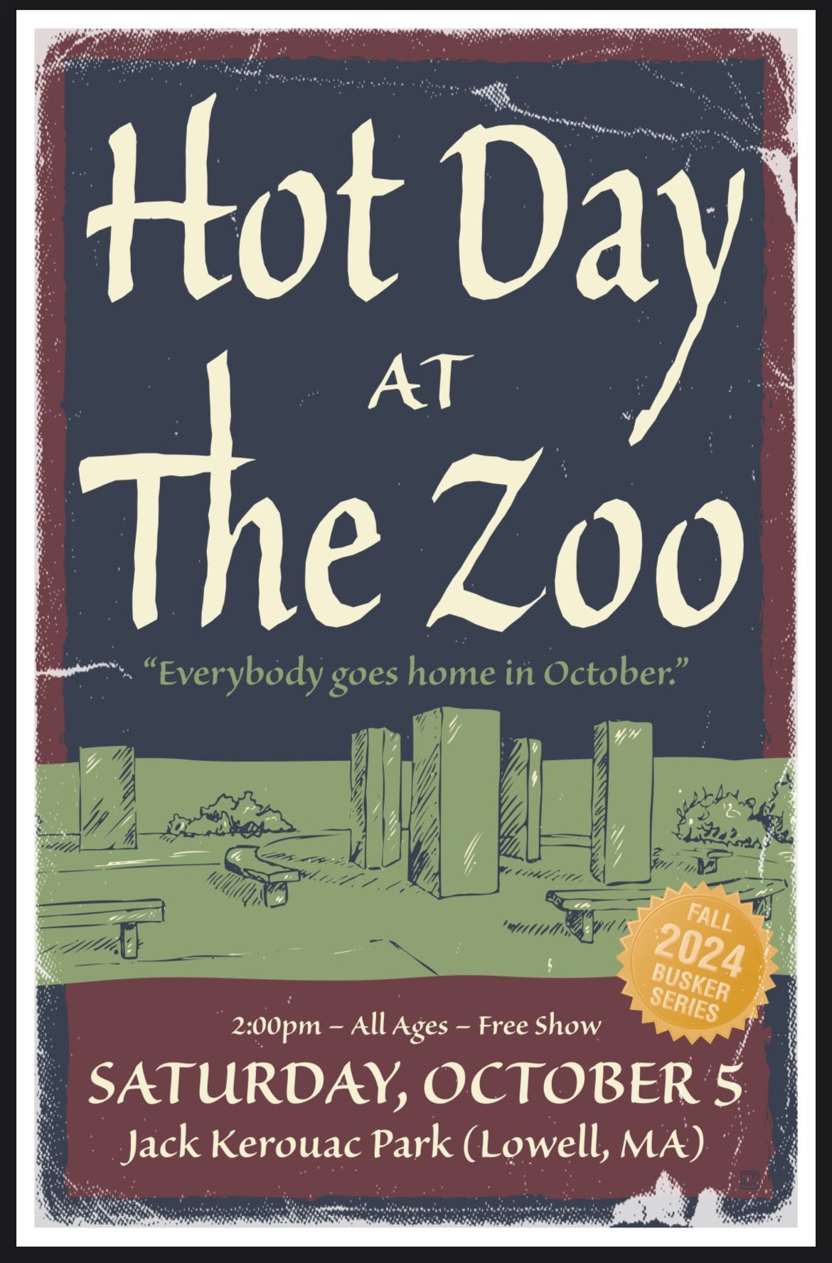 Hot Day at the Zoo at Fall 2024 Busker Series