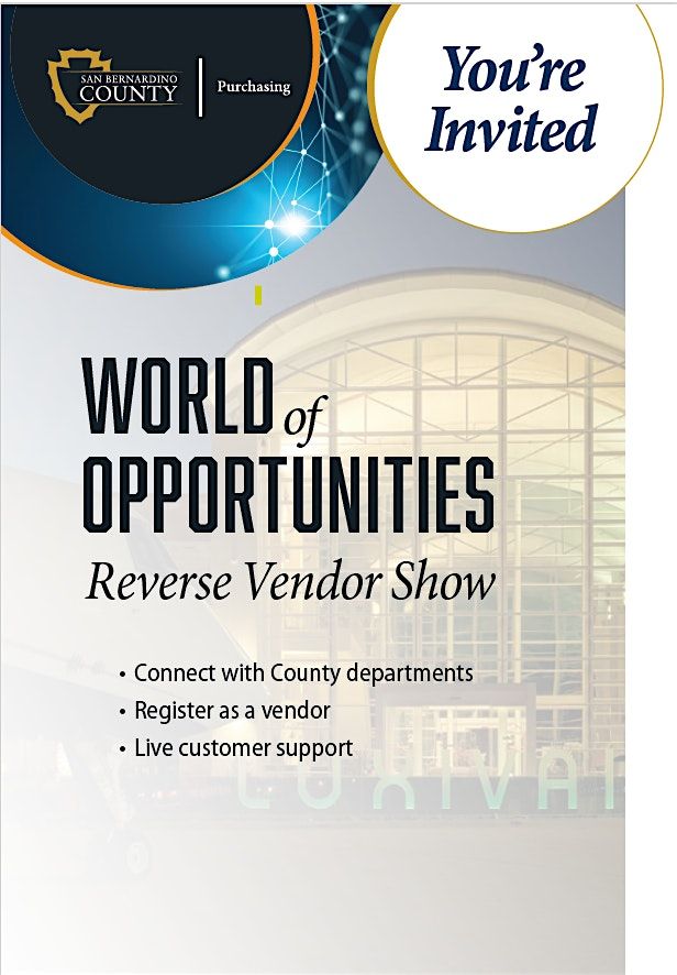 World of Opportunity Reverse Vendor Show