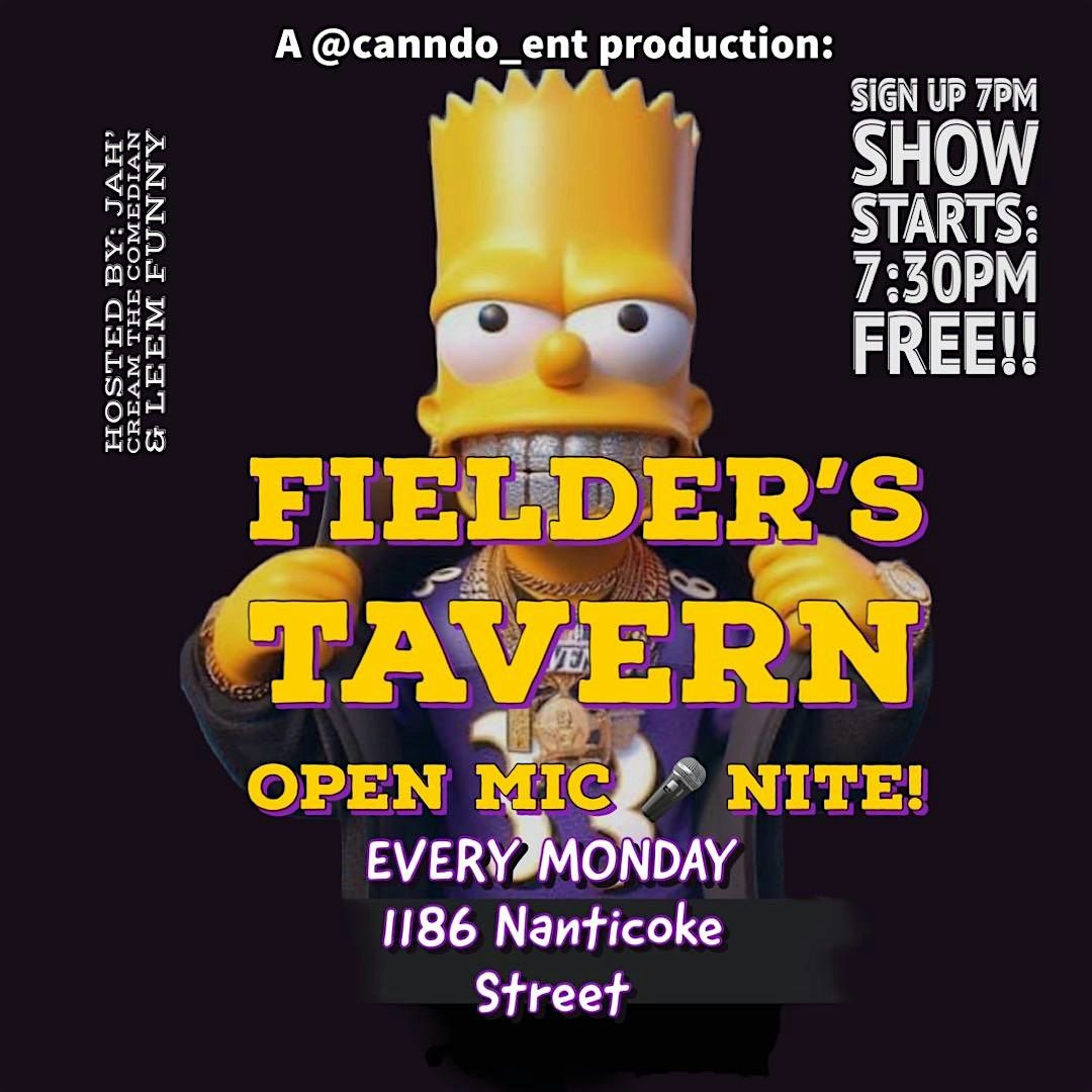 Fielder's Tavern Comedy Open Mic
