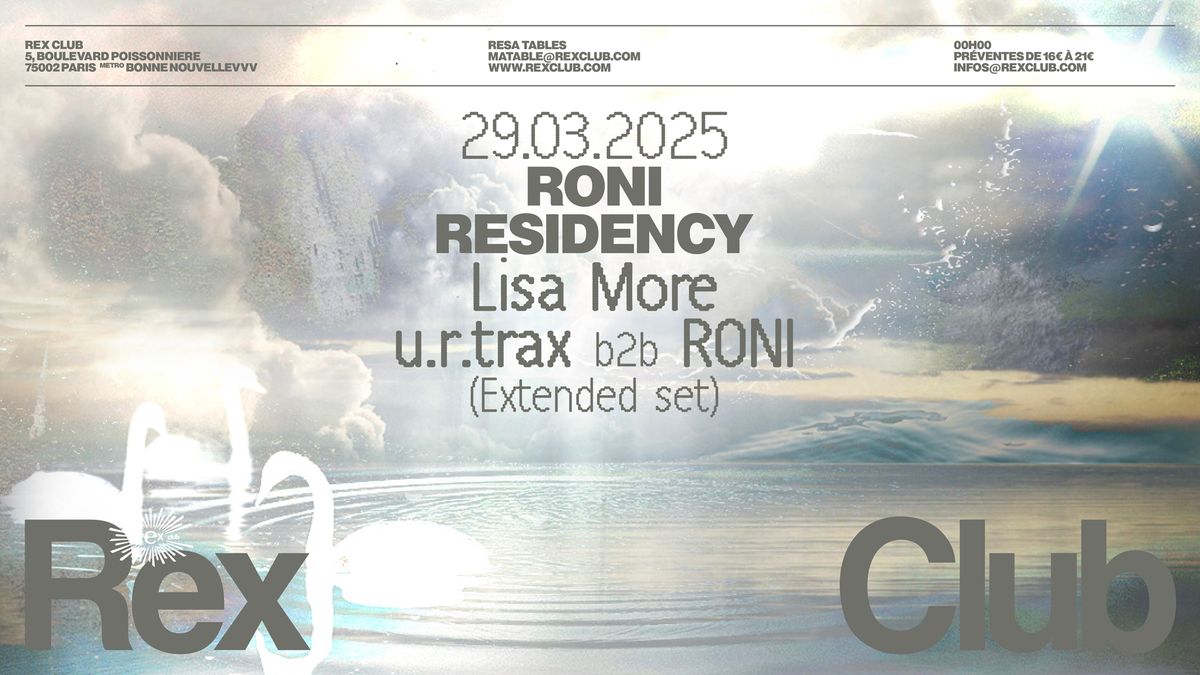 RONI Residency: Lisa More, u.r.trax b2b RONI (Extended Set)