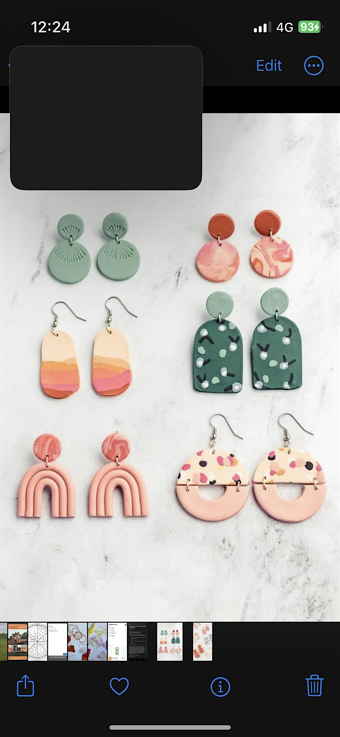 Christmas Polymer Clay Earring Workshop