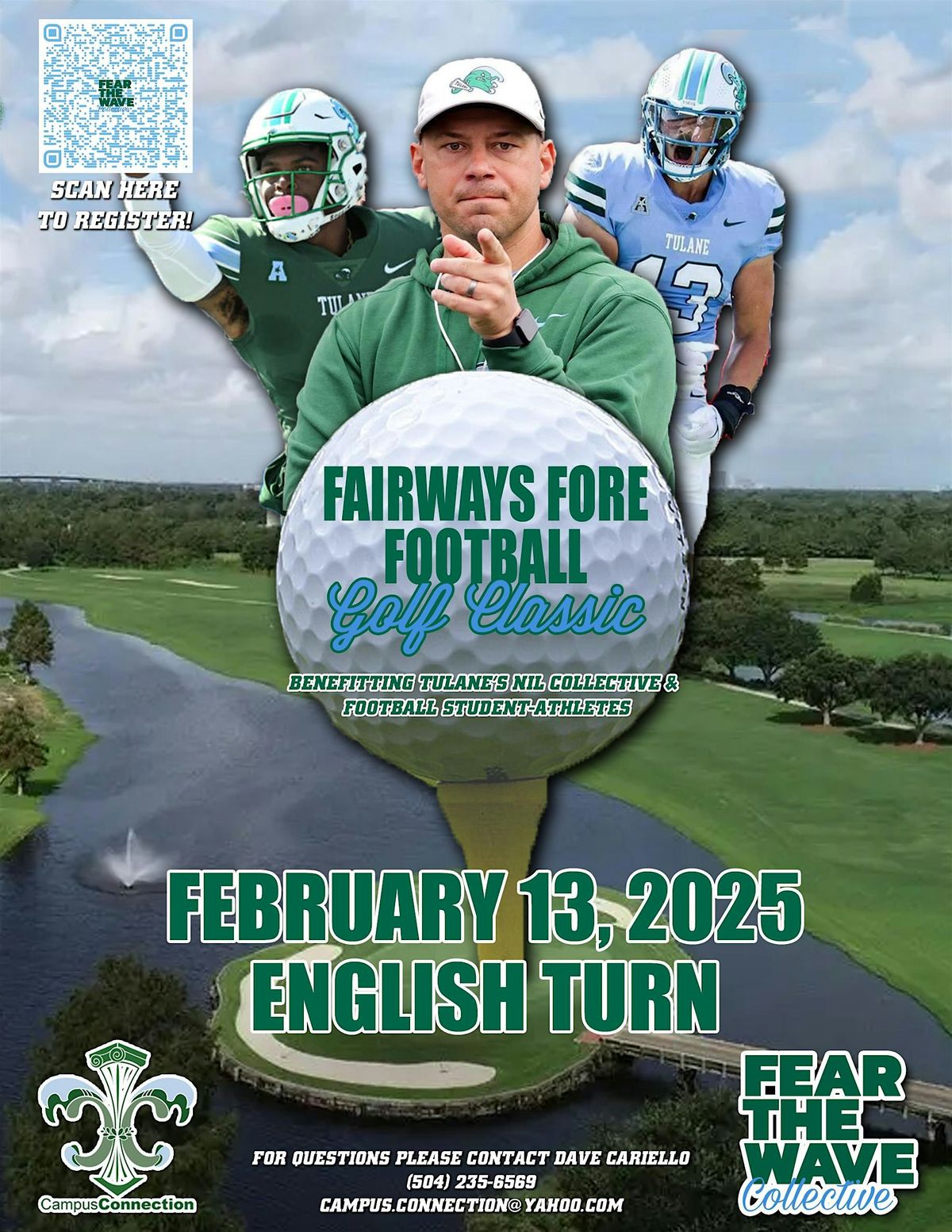 Fairways Fore Football FTW Collective Golf Classic