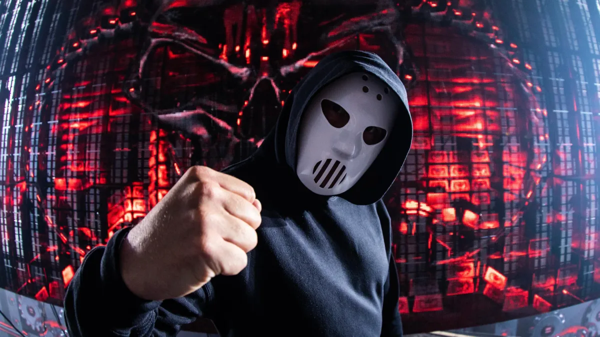 Angerfist in Glasgow