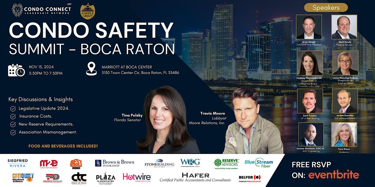 CONDO SAFETY SUMMIT - BOCA RATON