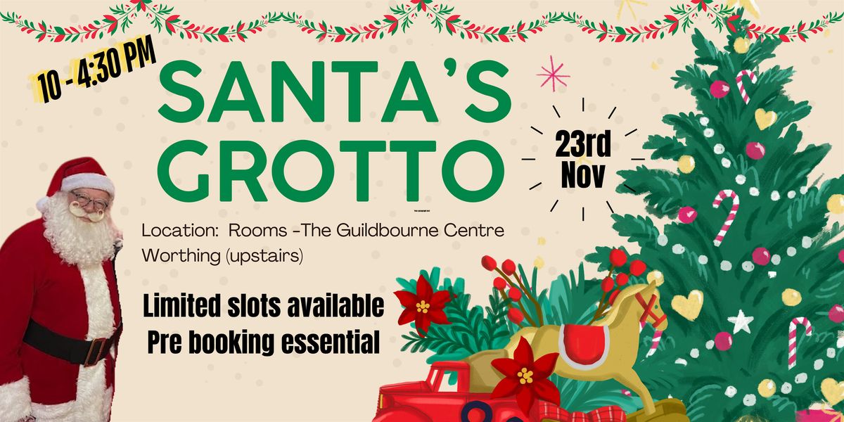 Santa's Grotto at Rooms Worthing