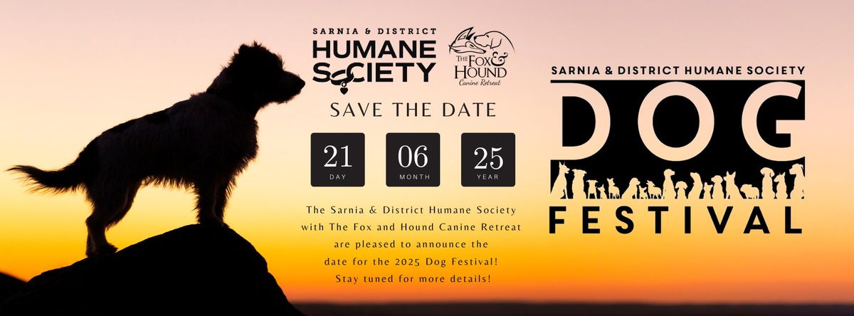 Sarnia & District Humane Society's 7th Annual Dog Festival 