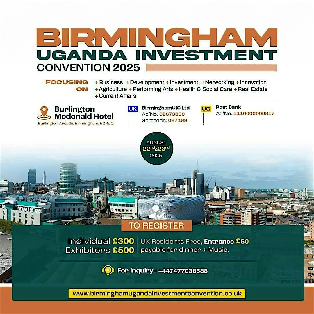 Birmingham Uganda Investment Convention