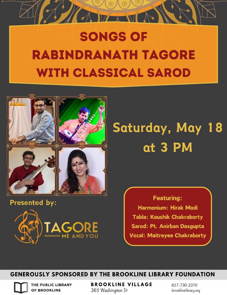 Songs of Rabindranath Tagore with Classical Sarod