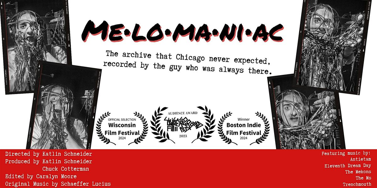 Melomaniac - Chicago Film Fest Opening Night Event with Aadam Jacobs