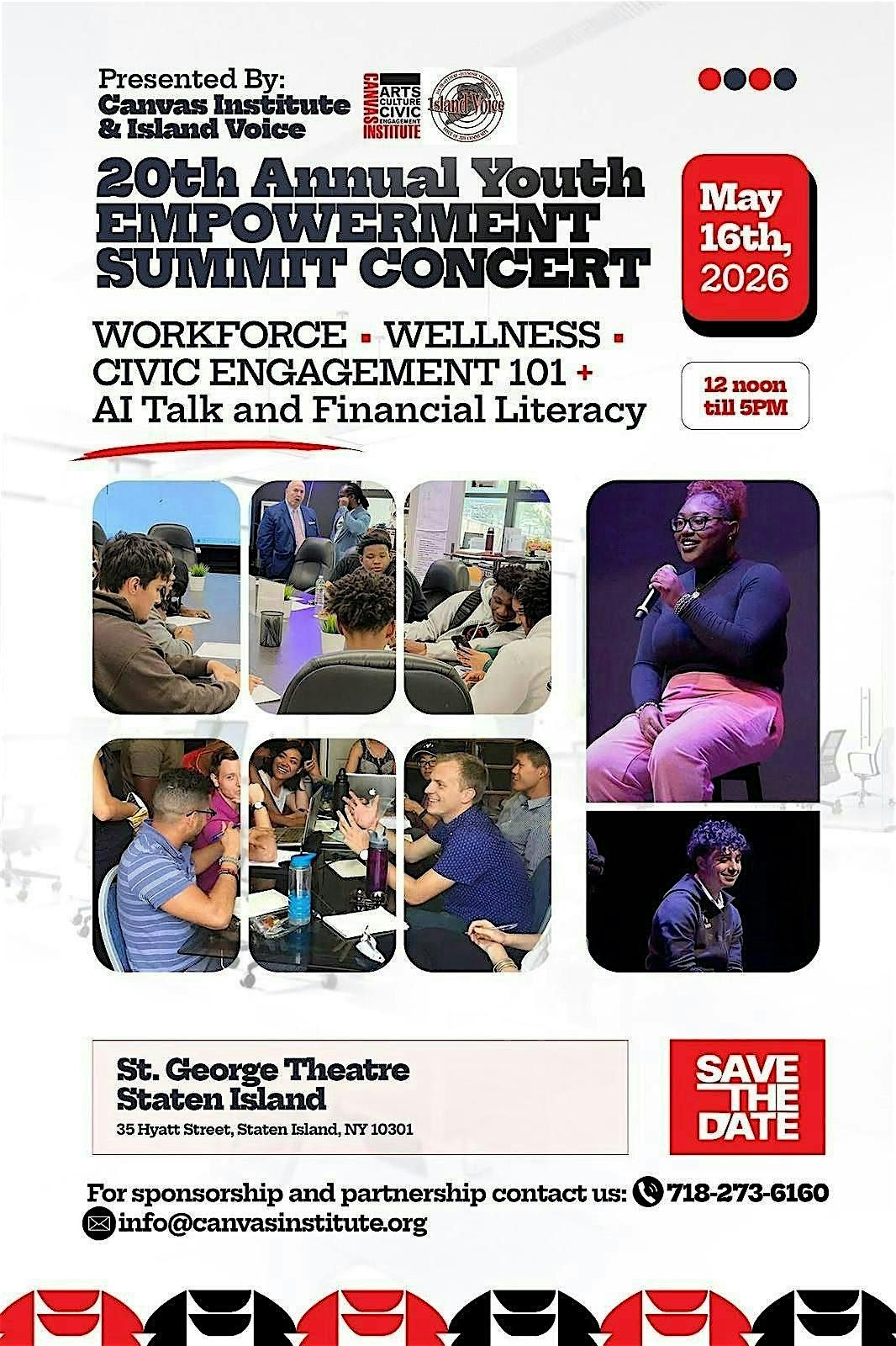 20TH ANNUAL YOUTH EMPOWERMENT SUMMIT