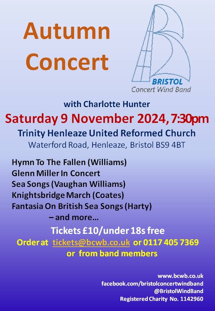 Bristol Concert Wind Band Autumn Concert