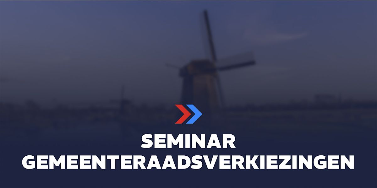 Seminar Gemeenteraadsverkiezingen 2026