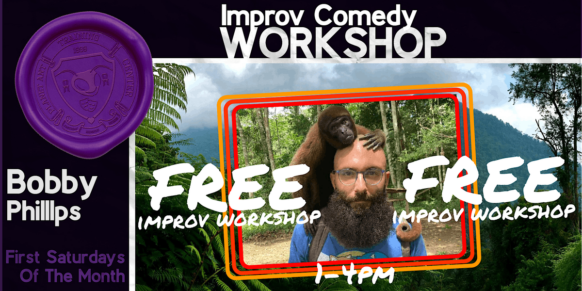 WORKSHOP | FREE | Real Good and  Free Improv w\/ Bobby Phillips