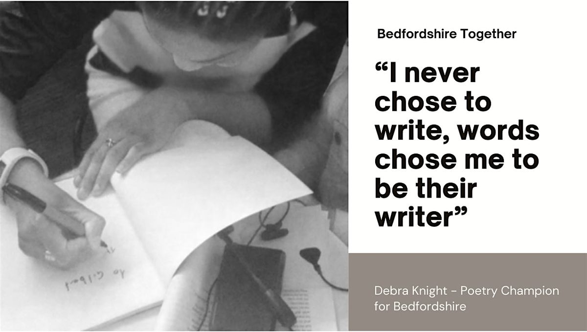 BedfordSHARE - Bedfordshire's Poetry Together - Poetry Workshops