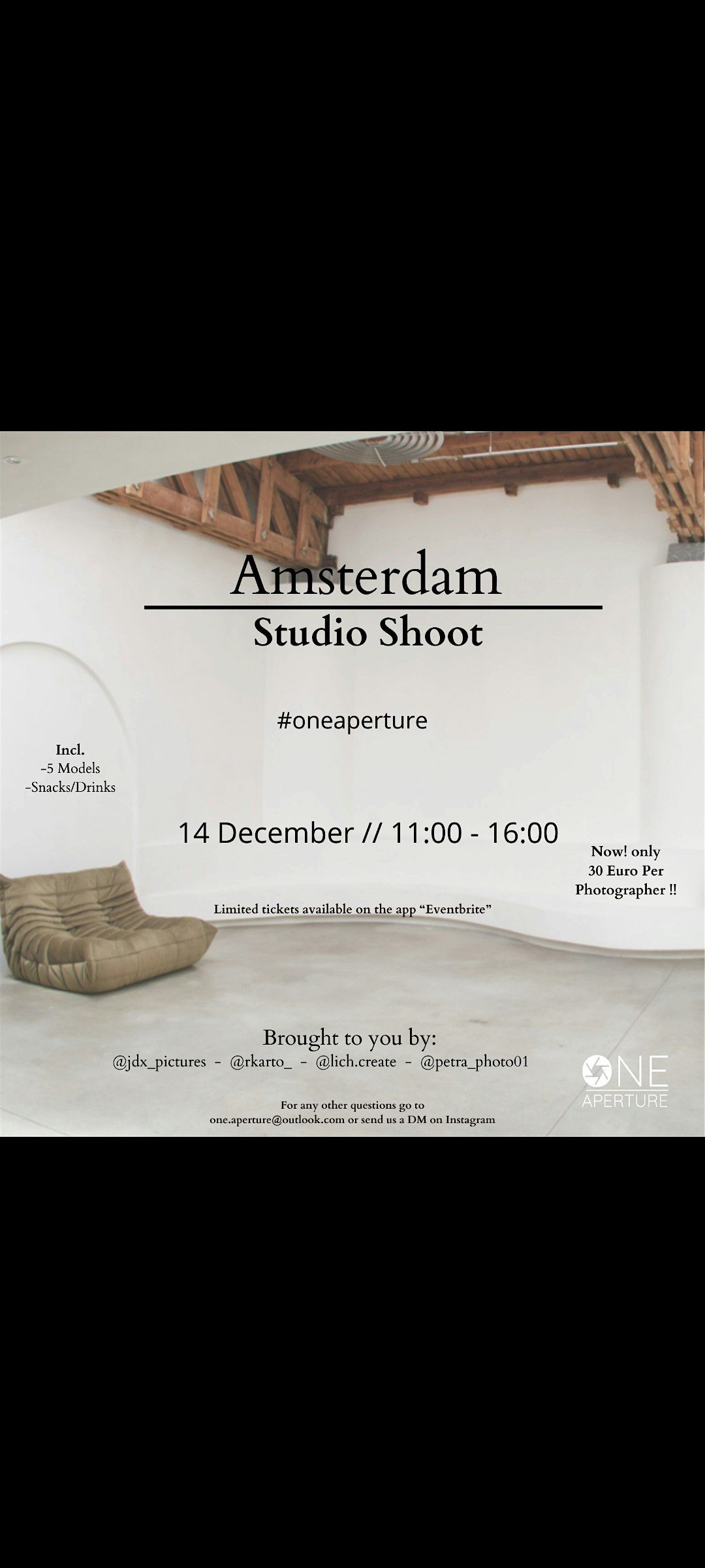 One Aperture Studio Event