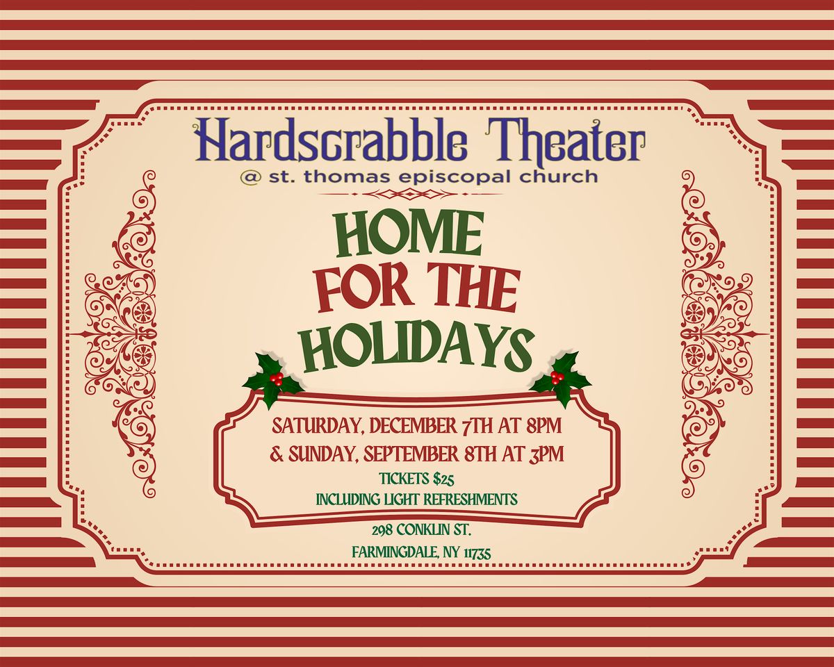 Home For The Holidays: A Hardscrabble Cabaret