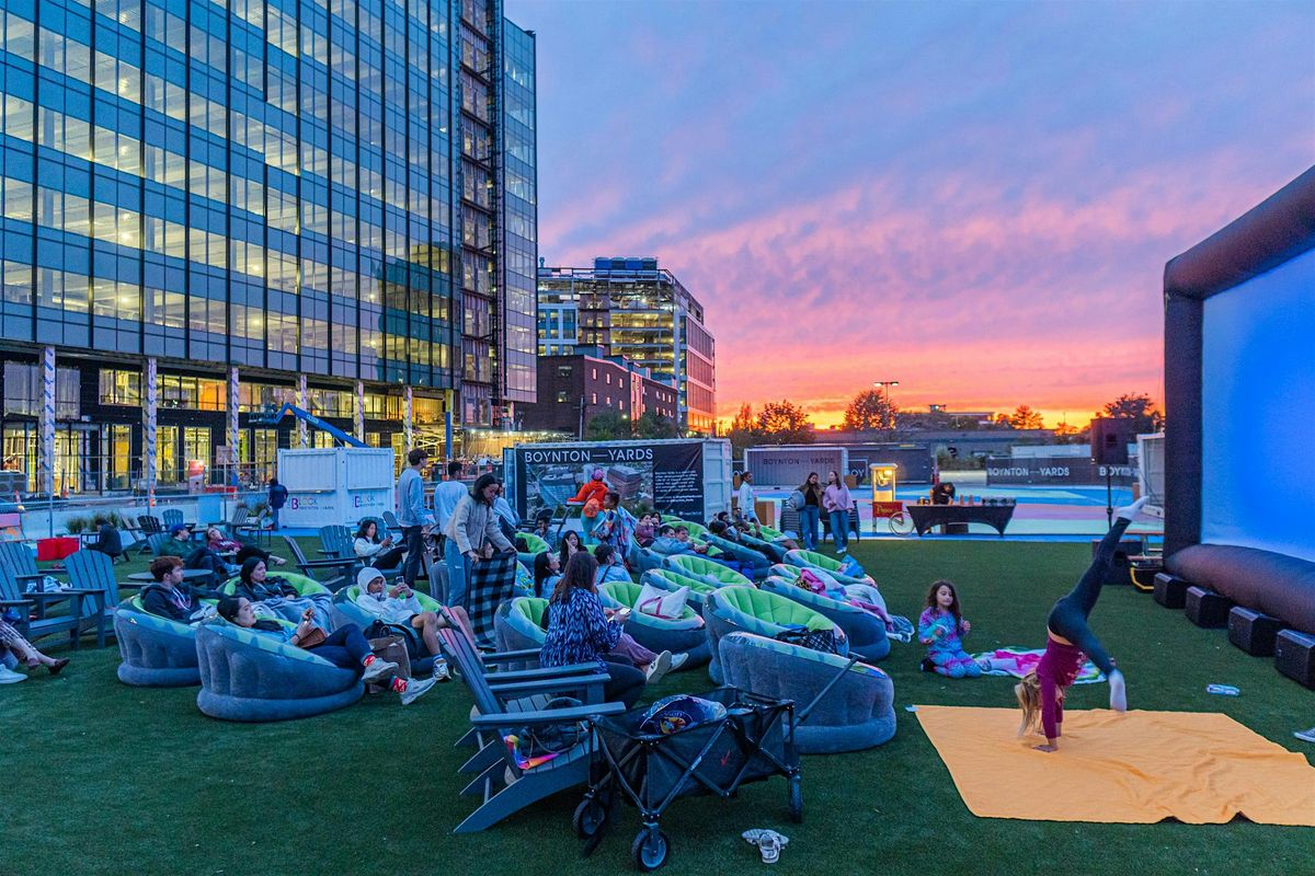 Friday Flicks: Outdoor Movie Night at Boynton Yards- Free!