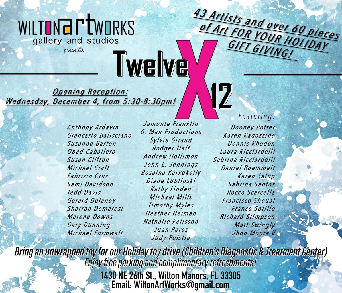 12 X TWELVE - ARTSHOW 2024 - OPENING RECEPTION