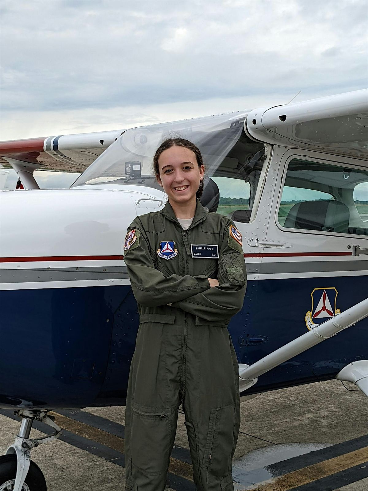 C\/Col Estelle Roche Spaatz Ceremony