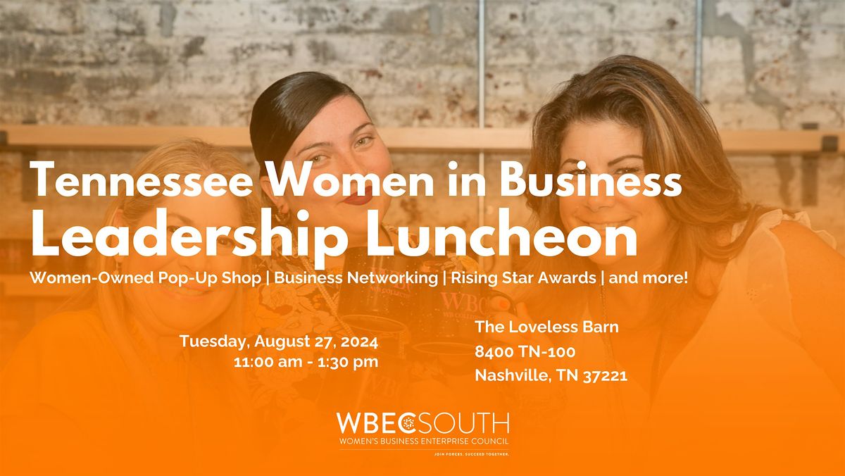 Tennessee Women in Business Leadership Luncheon