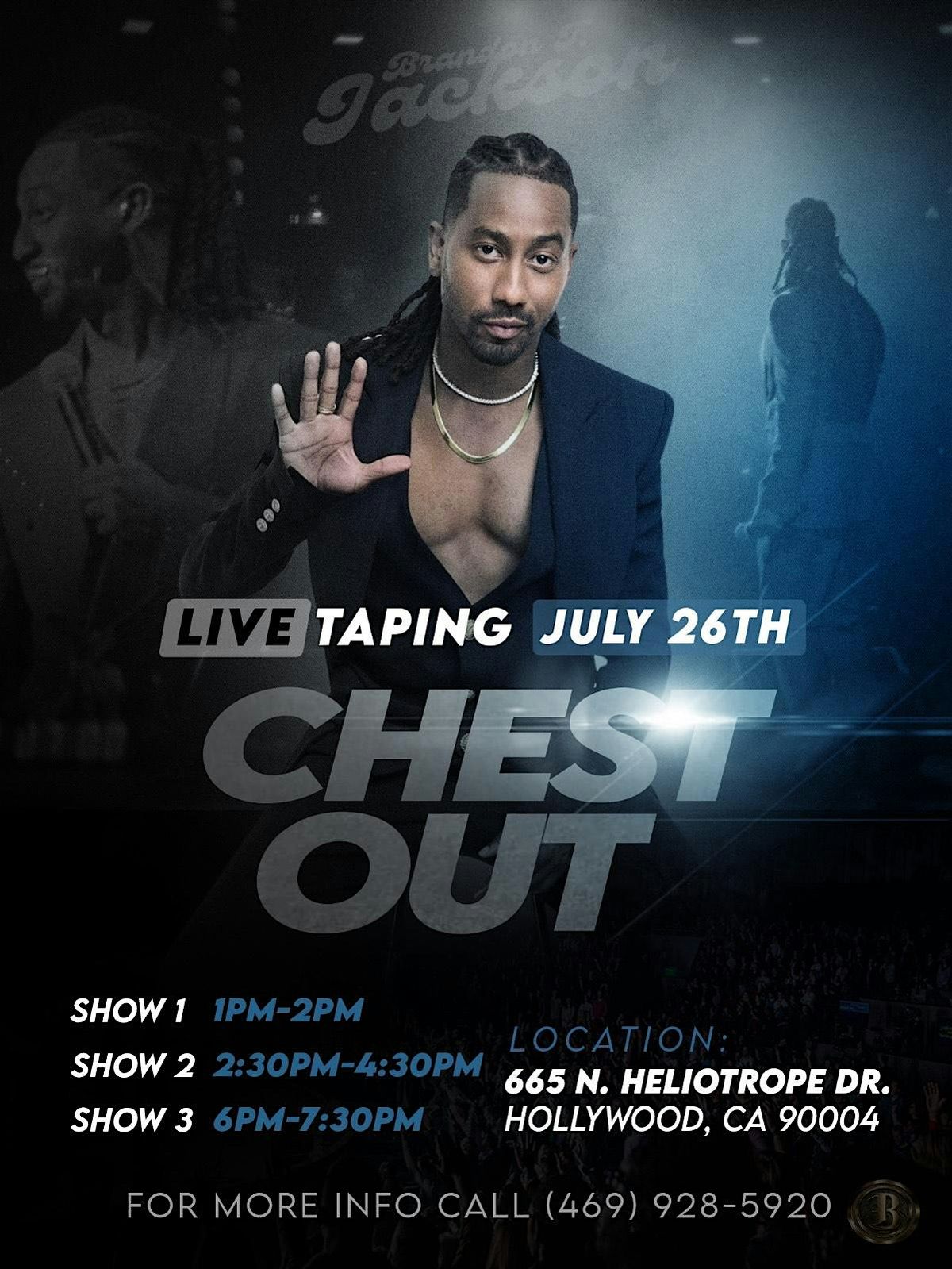 Chest Out Live Comedy Taping