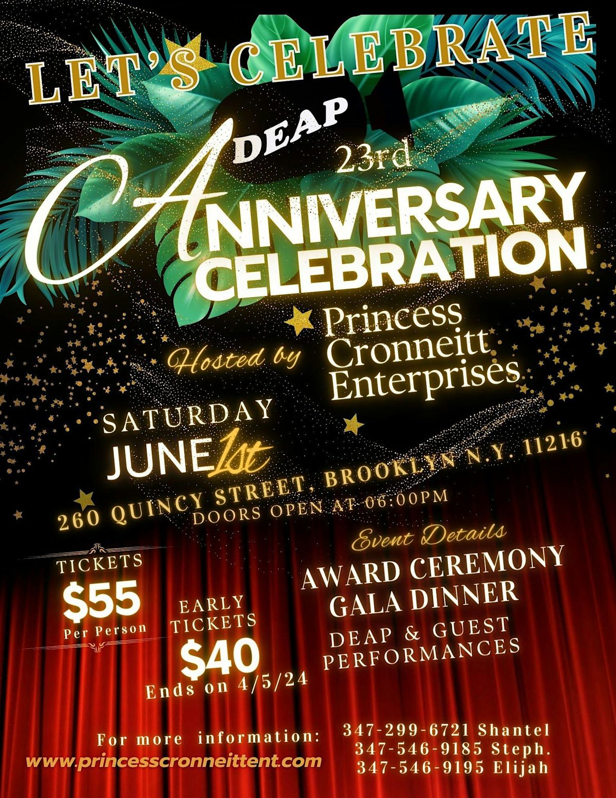 DEAP 23rd Anniversary Celebration Gala