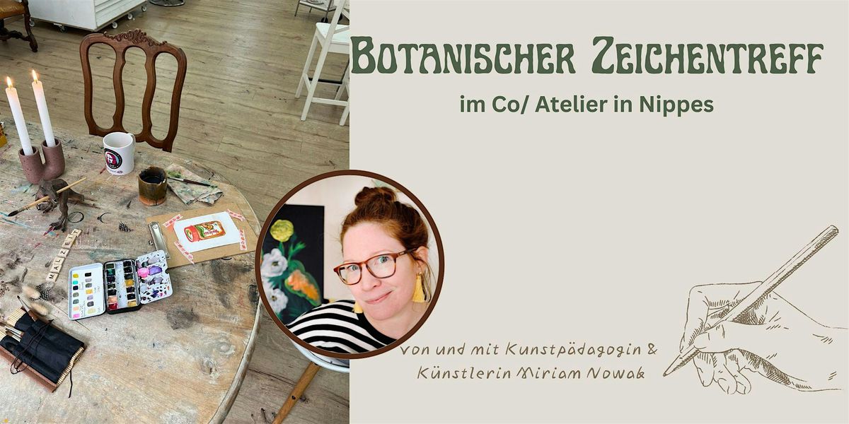 Botanische Skizzen - Zeichentreff im Atelier