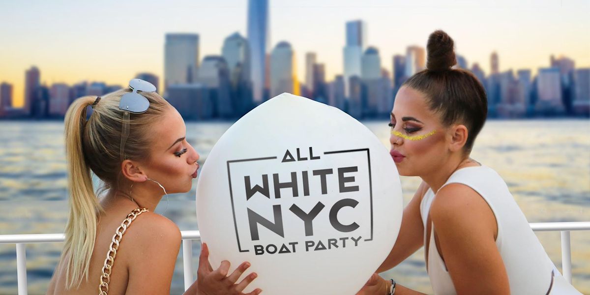 All White HIP HOP & R&B Sunset Party Cruise