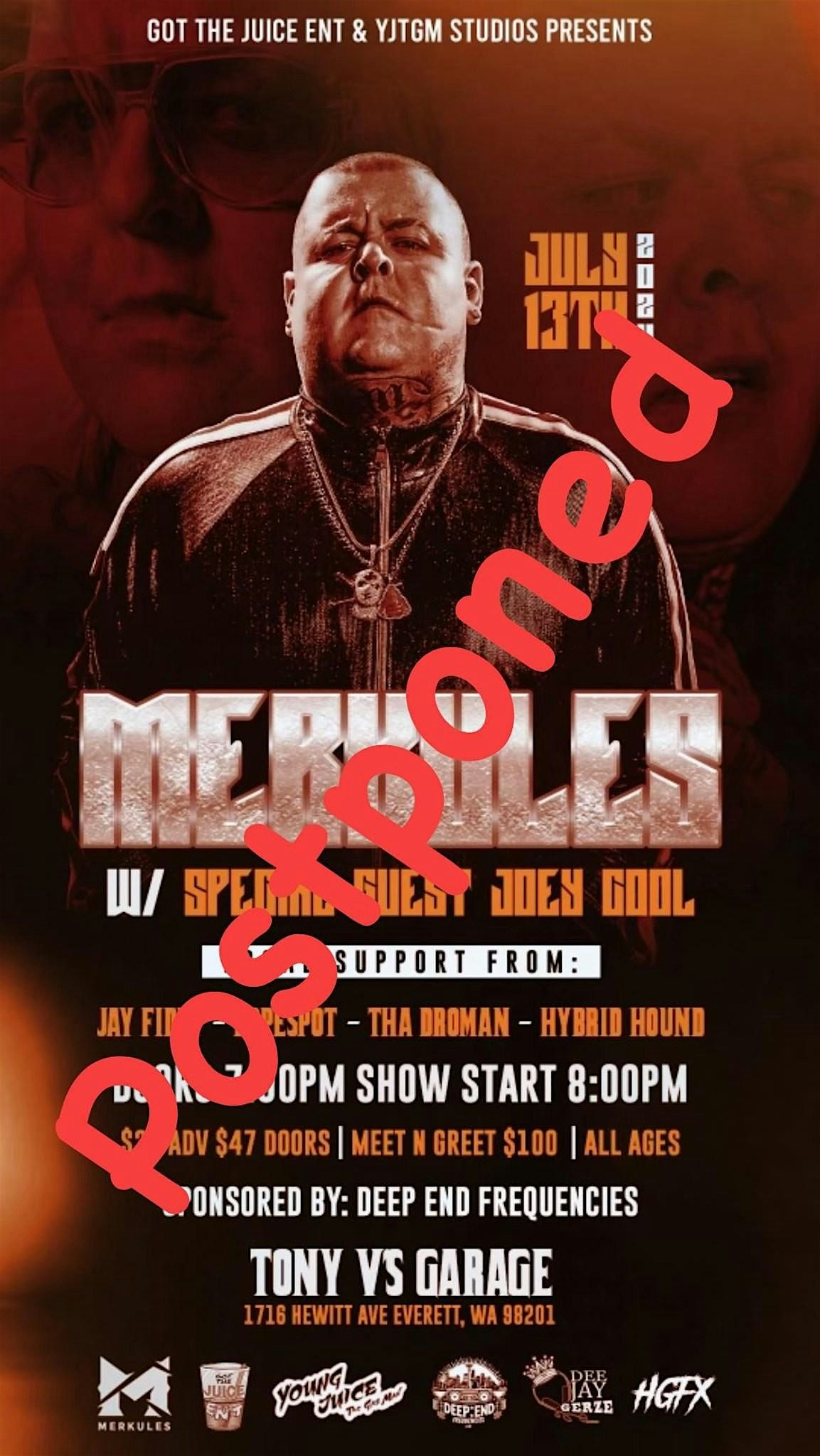 Got The Juice ENT & YJTGM Studios Presents   Merkules   Live At Tony V's