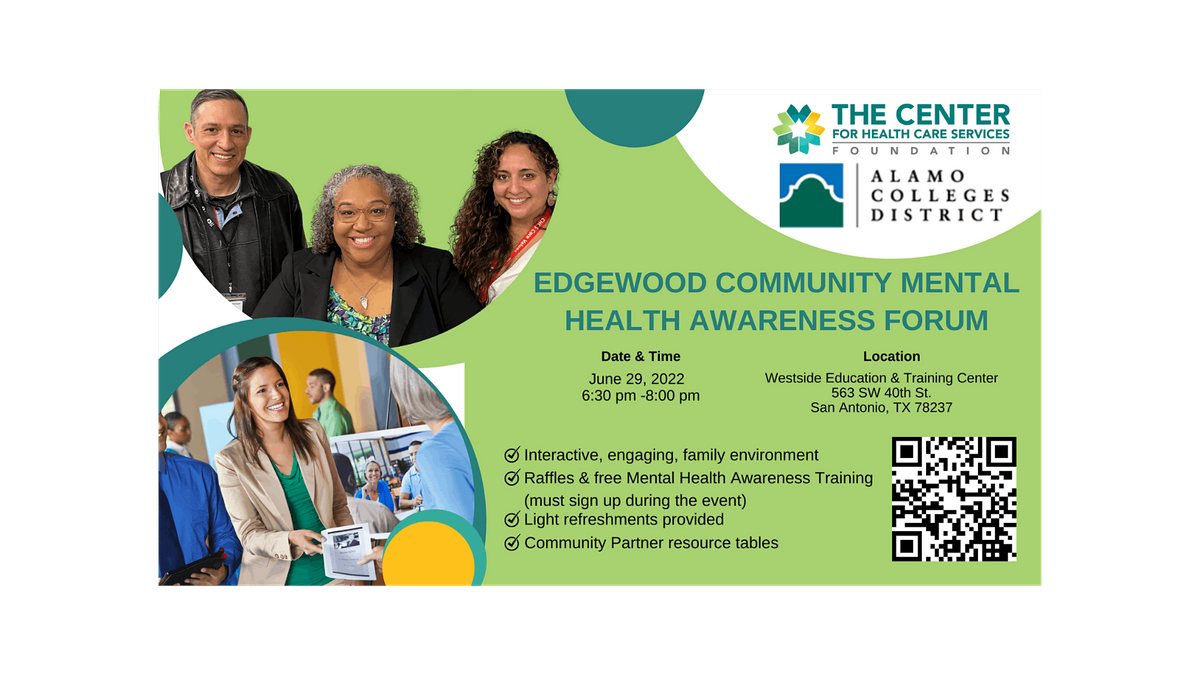 Edgewood Community Mental Health Awareness Forum