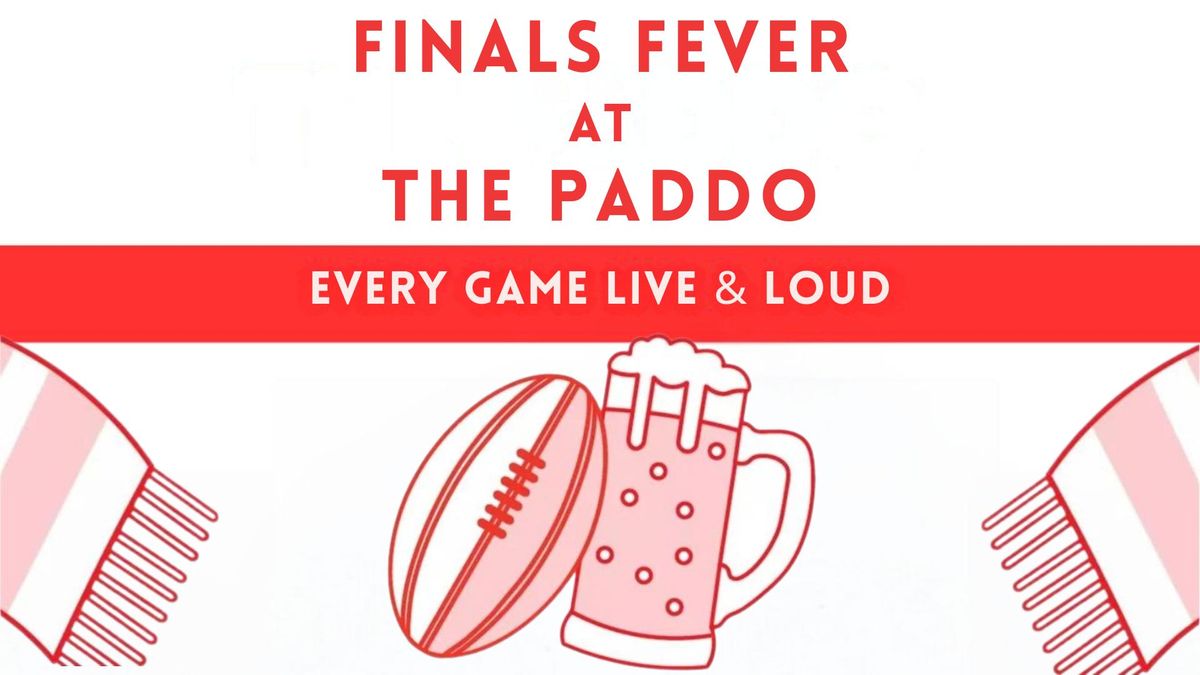 Finals Fever at The Paddo \/\/ Cats Vs Lions