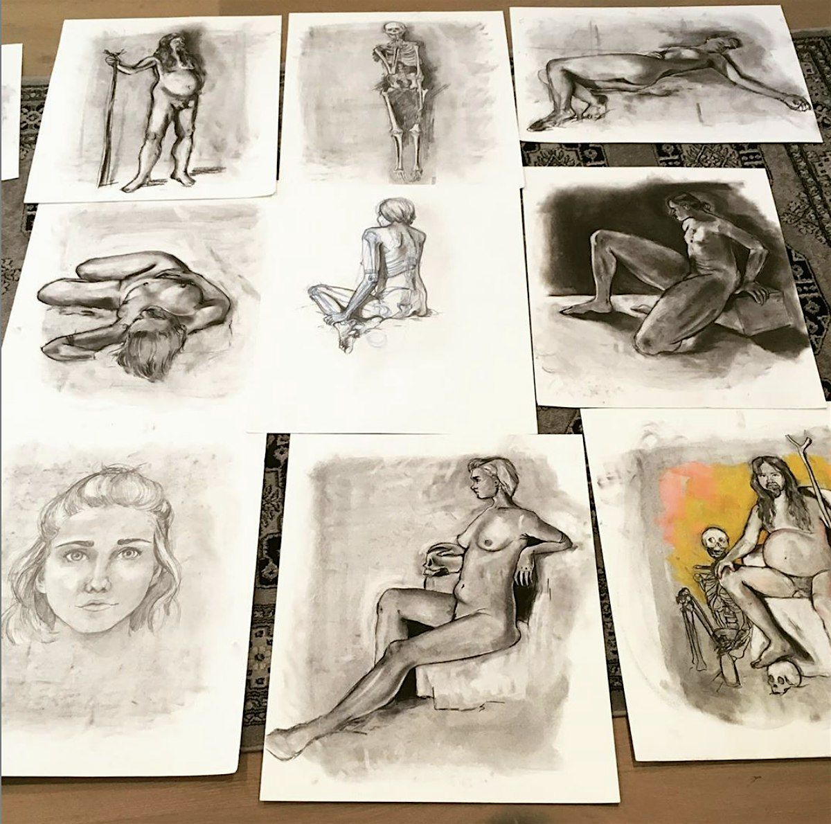 Figure Drawing with Live Model 101