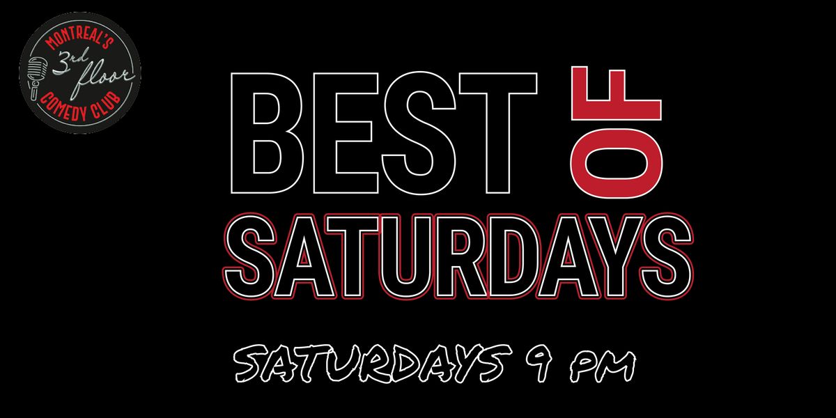 Best of Saturdays Live Comedy Show | 9 PM | 3rd Floor Comedy Club