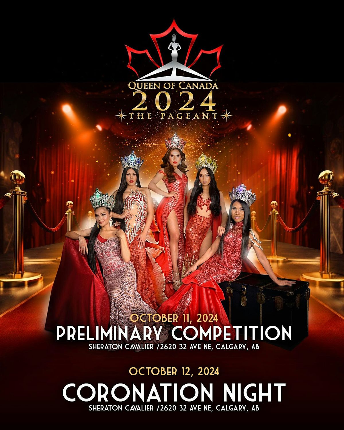 Queen Of Canada 2024 "THE RED CARPET" (beauty pageant)