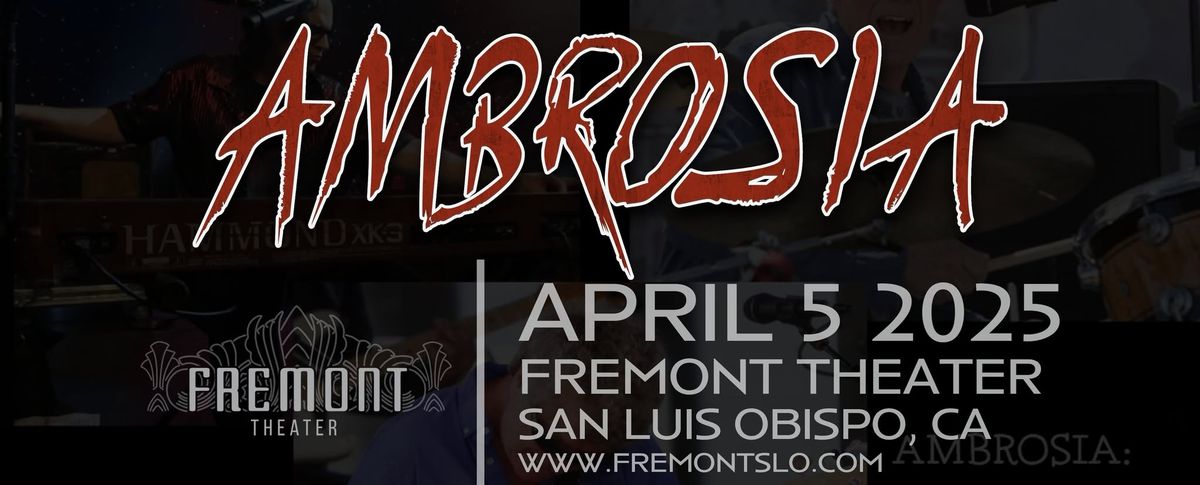 Ambrosia LIVE at Fremont Theater