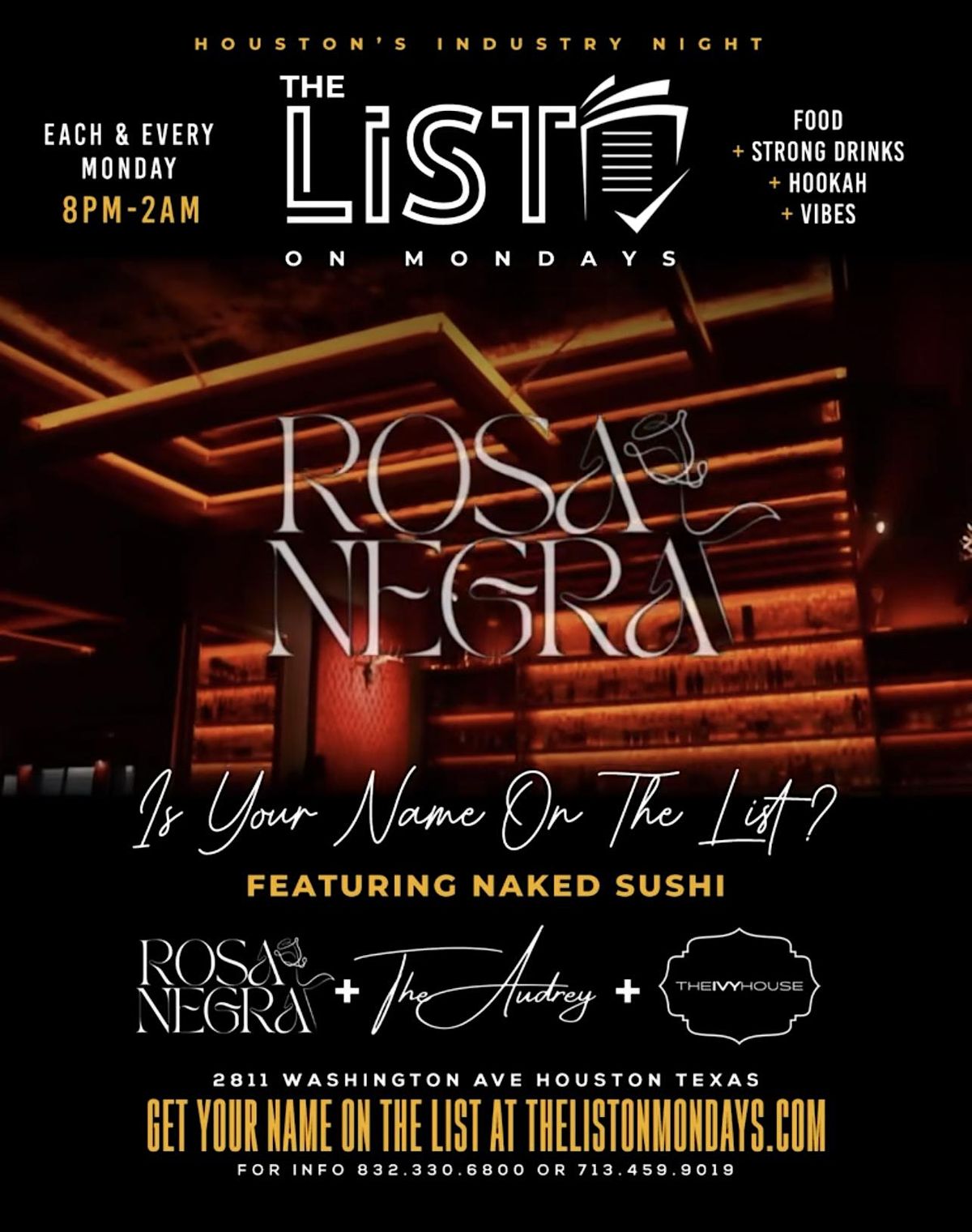 THE LIST on MONDAYS