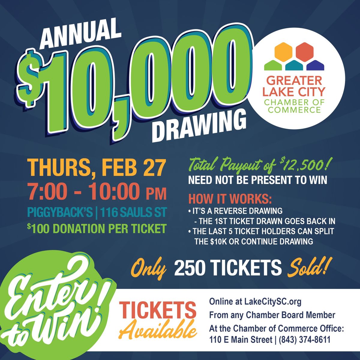 $10,000 Drawing