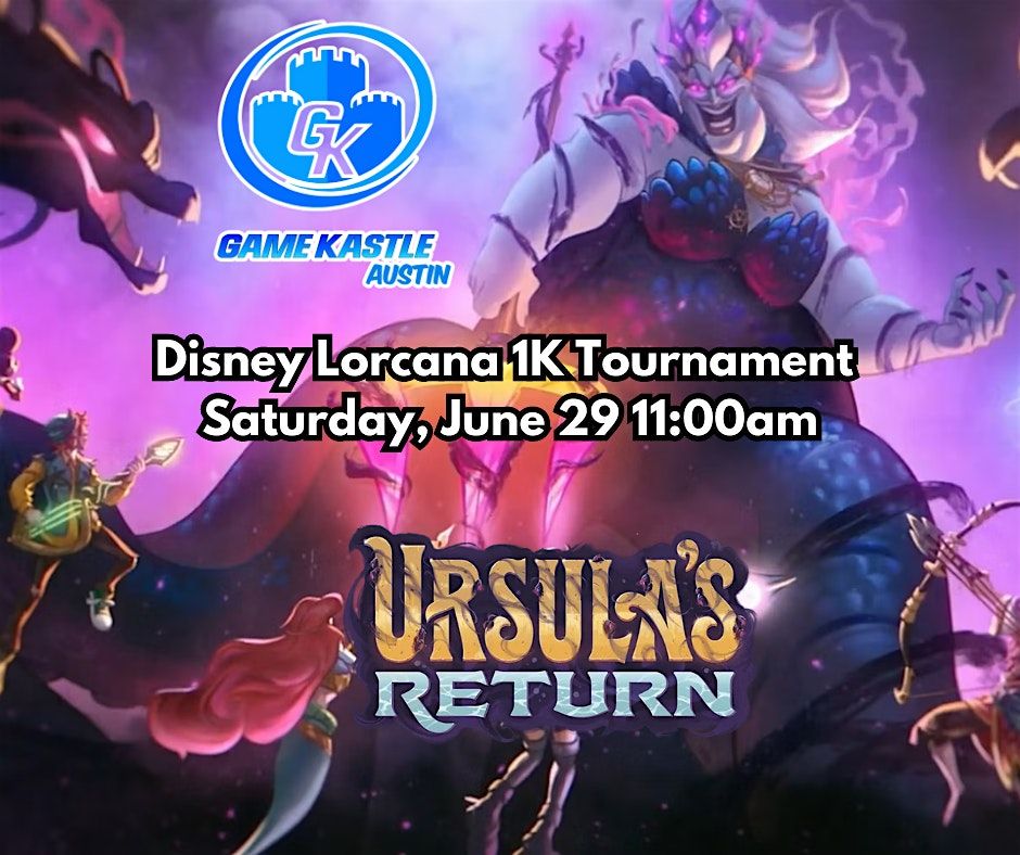 Disney Lorcana Ursula's Return 1k Tournament