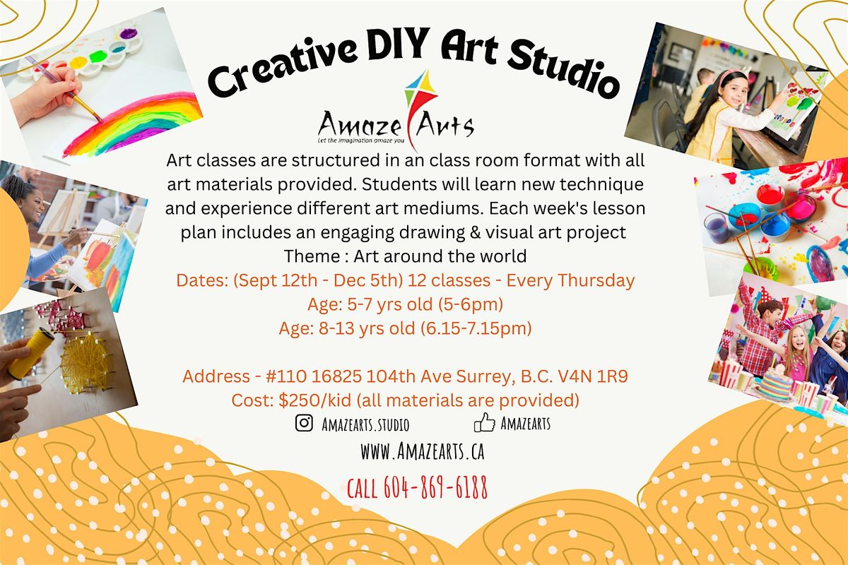 Afterschool Art Classes for kids