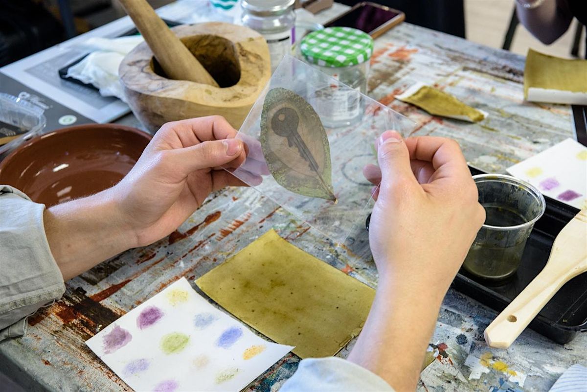 Anthotype imaging workshop with Nettie Edwards