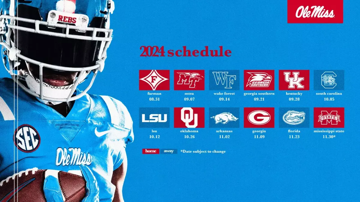 Ole Miss Rebels at Oklahoma Sooners Football