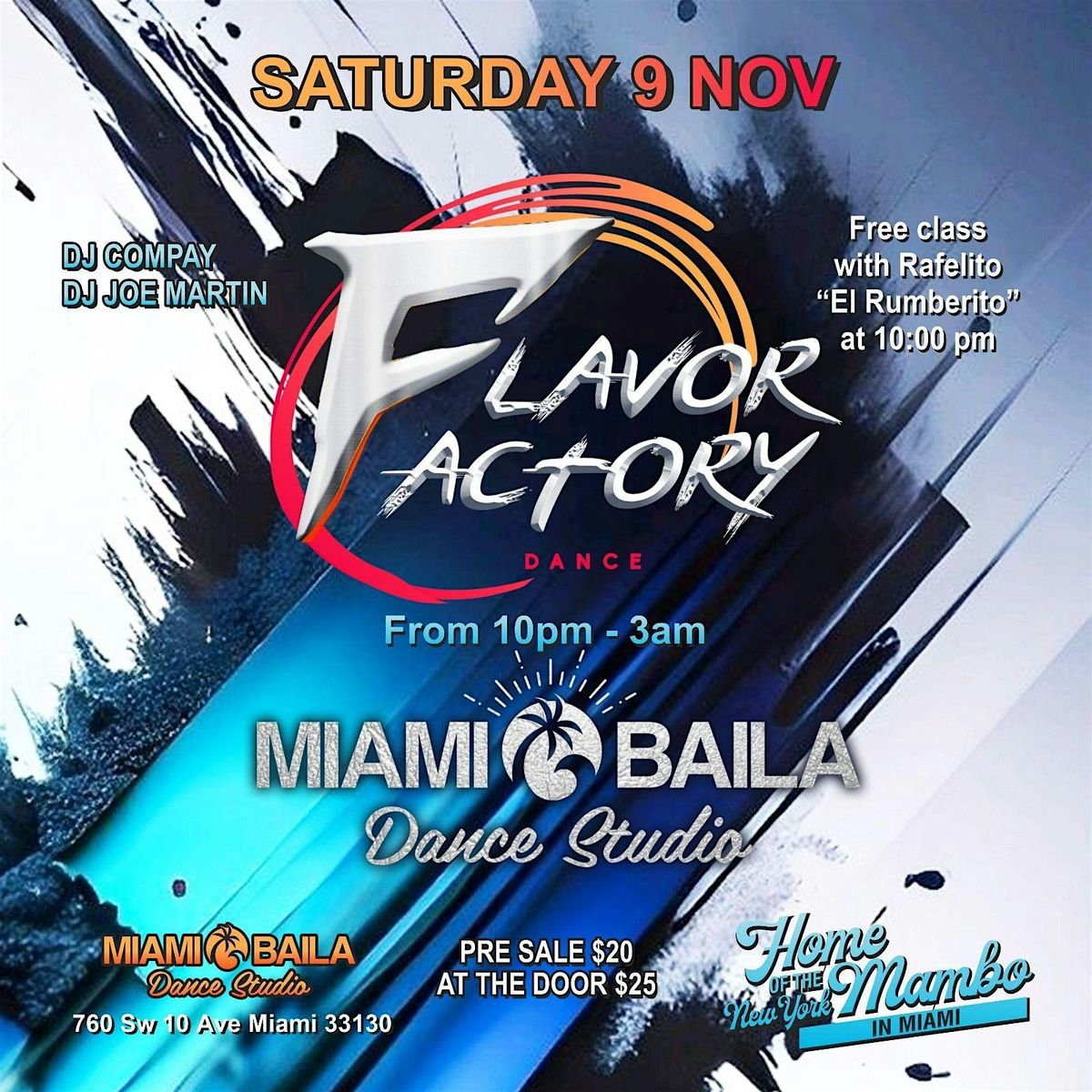 Flavor Factory & Miami Baila Social