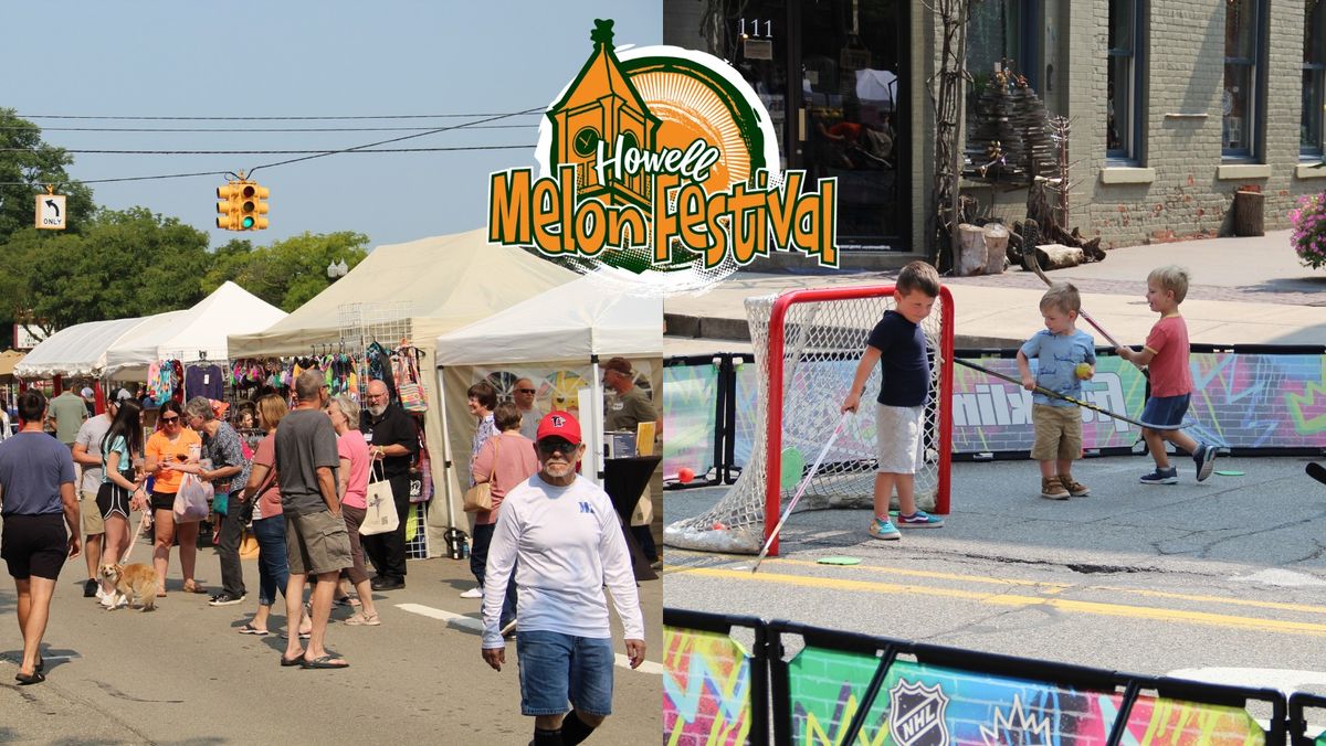 Sunday at the Howell Melon Festival