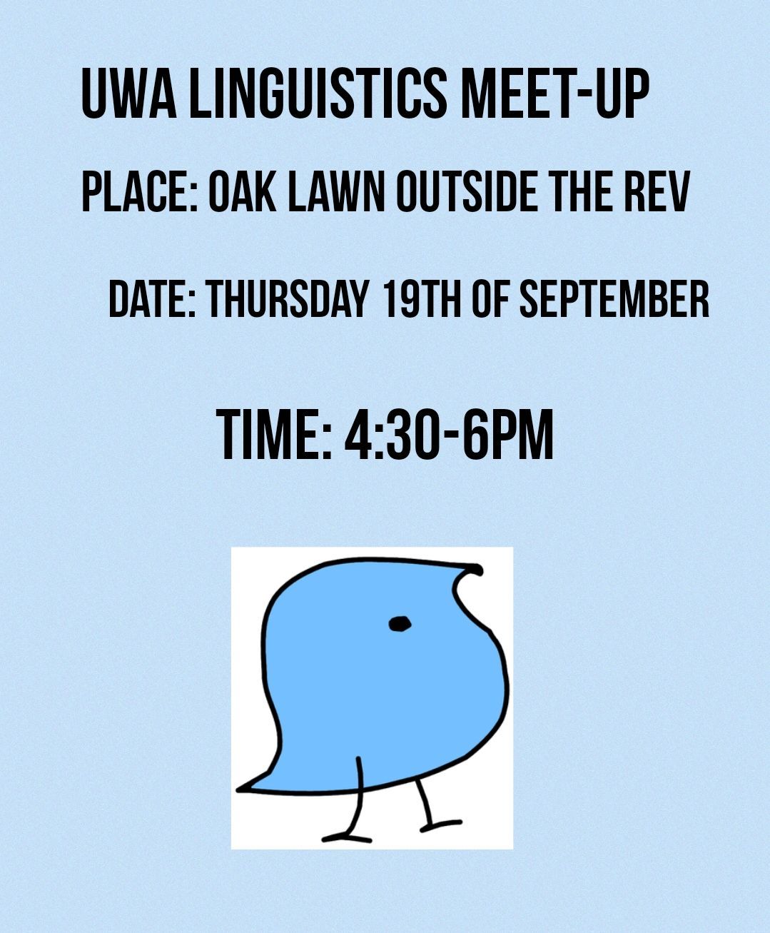 Mid-Semester Linguistics Meet-Up