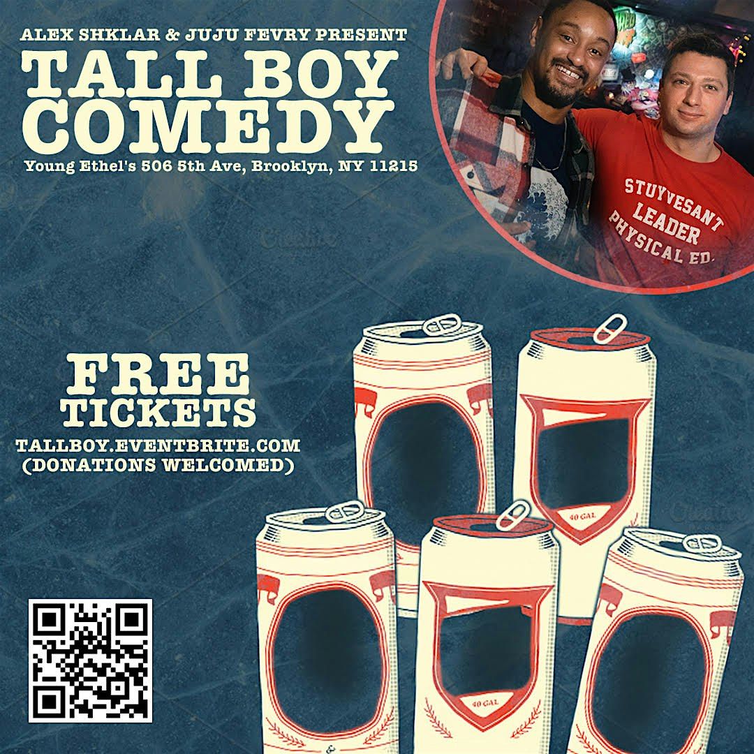 Tall Boy Comedy (Park Slope, Brooklyn): FREE Standup Show